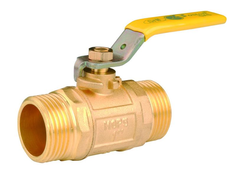 Válvula Gas Palanca Roscar M-M 1"