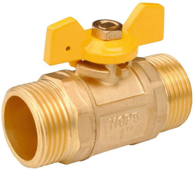 V&aacute;lvula Gas Mariposa Roscar M-M 1"