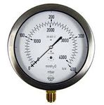 Vent&oacute;metro &Iuml;63  1/4" 0-250 mbar cl 1,6