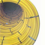 Tubo pe SDR=11 P.E=80 D=200 Amarillo 