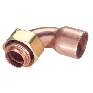Racor Curvo Abocardado 3/4" x 15