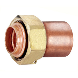 Racor Recto Abocardado Precint. 7/8"x15