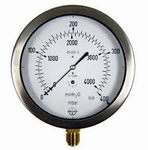 Vent&oacute;metro &Iuml;100  1/2" 0-60 mbar cl 1